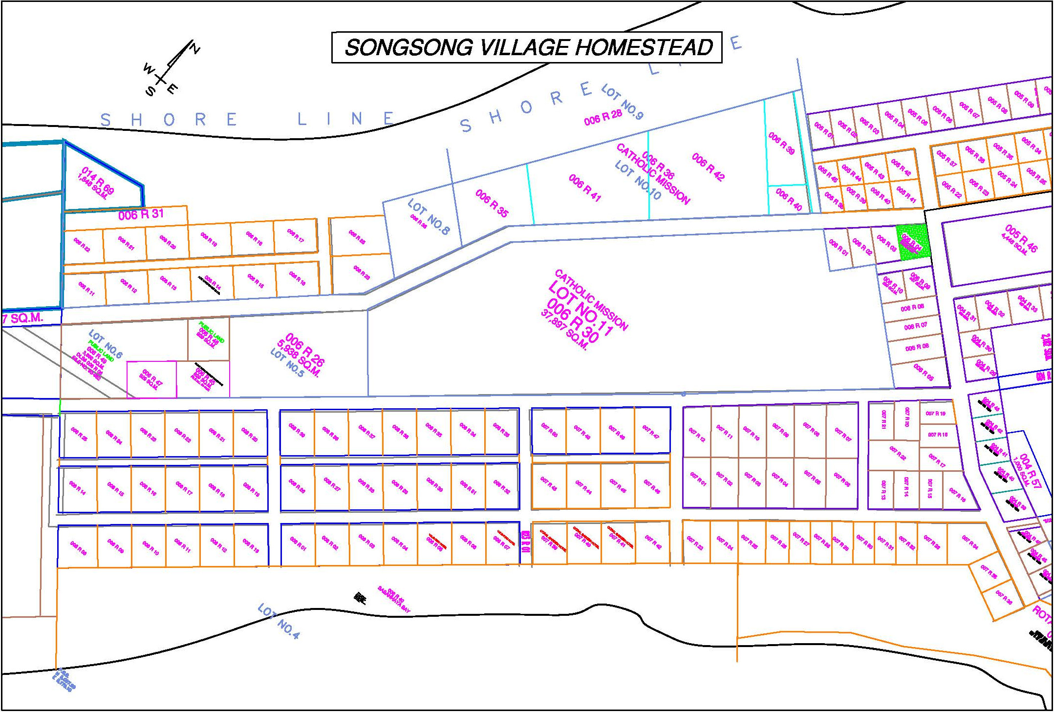 Songsong - Model 1 Rota Village Maps