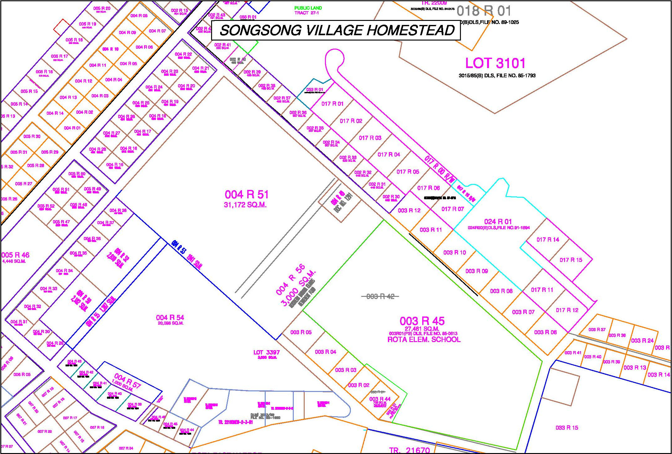 Songsong - Model 3 Rota Village Maps