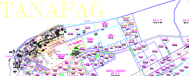 Tanapag-Achugao Saipan Village Maps