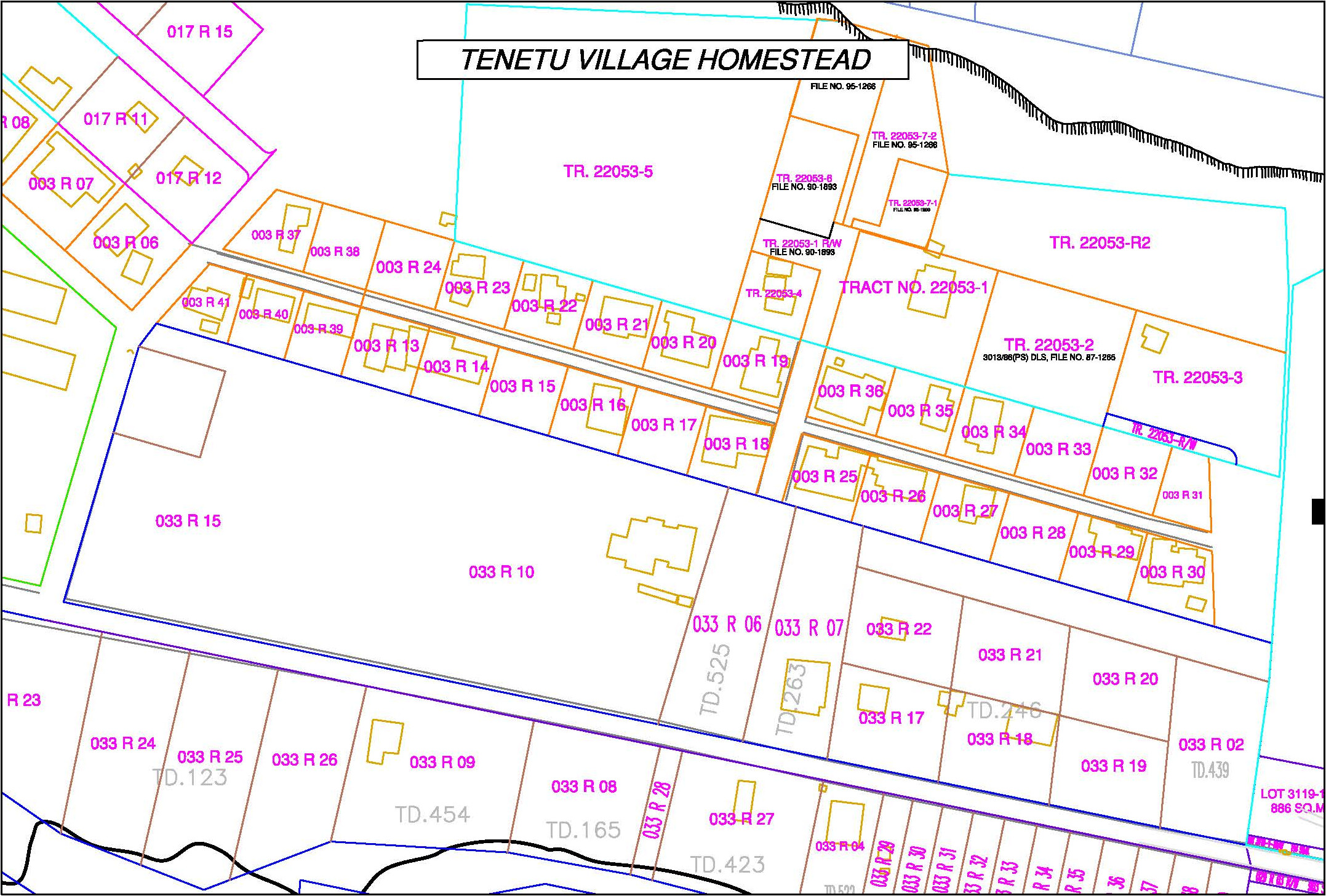 Tenetu Rota Village Maps